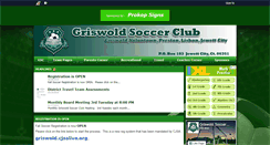 Desktop Screenshot of griswoldsoccer.org