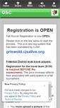 Mobile Screenshot of griswoldsoccer.org